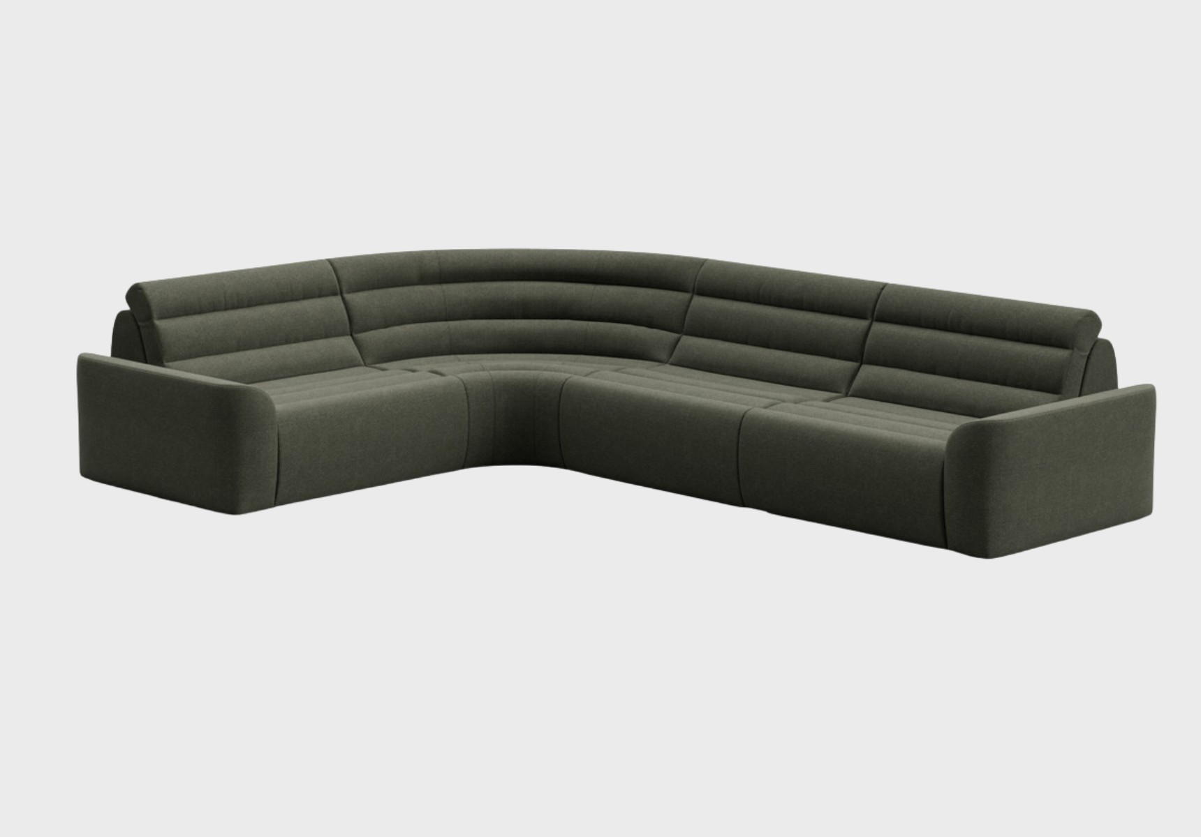 King Living Quantum L-shaped modular sofa 